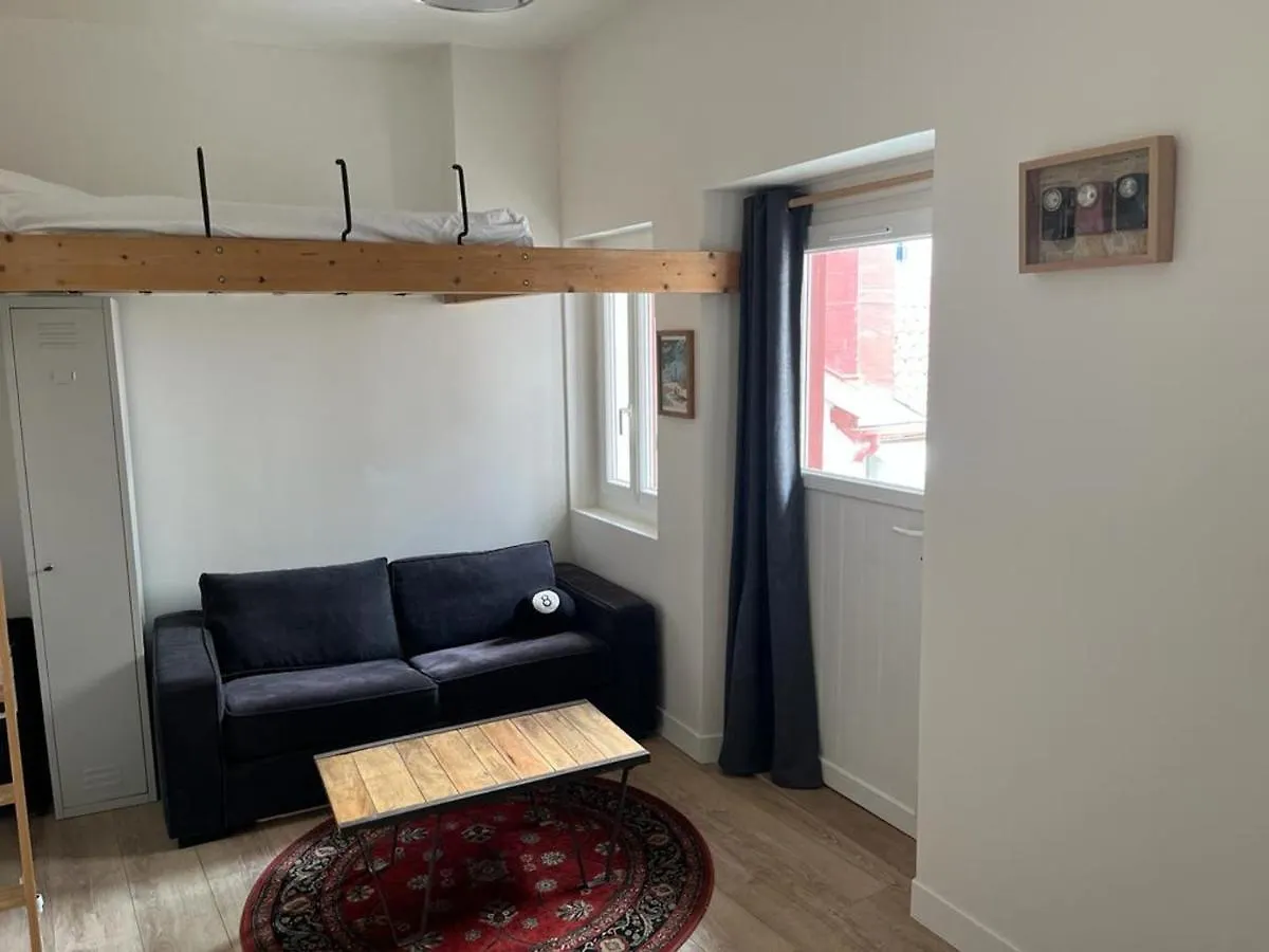 Studio Cosy Avec Mezzanine En Plein Coeur De Biarritz, A 2 Pas De La Plage - Fr-1-239-995 아파트 비아히쯔